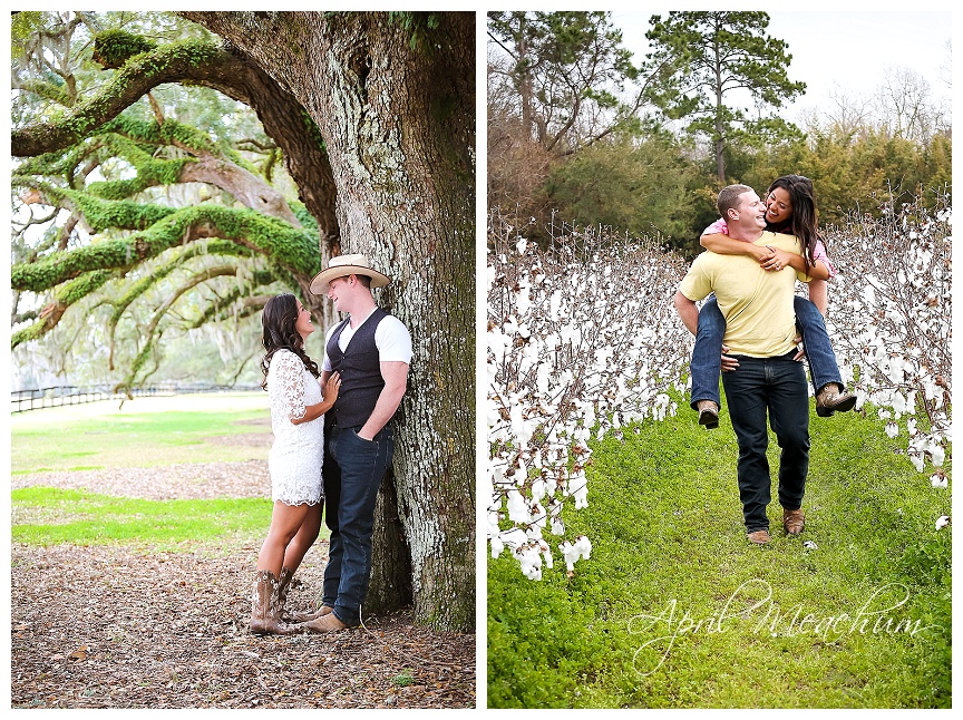 Boone Hall Plantation Engagement Session