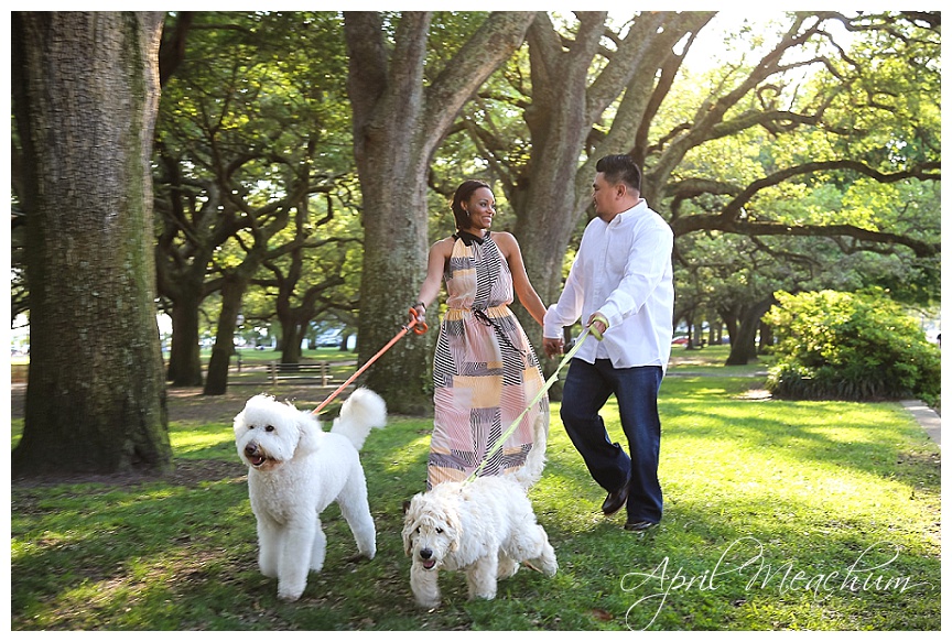 Downtown Charleston Engagement Photography Session