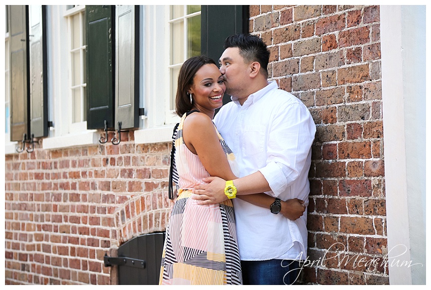 Downtown Charleston Engagement Photography Session