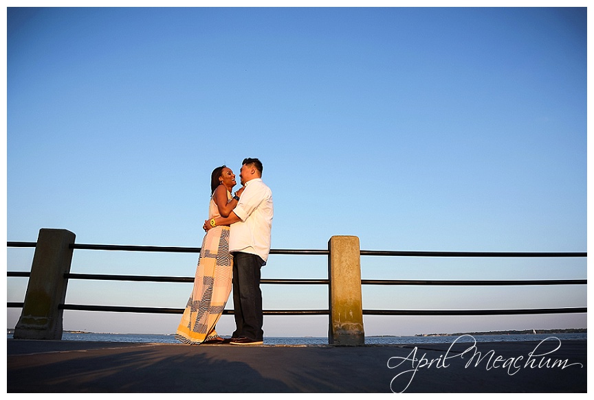 Downtown Charleston Engagement Photography Session