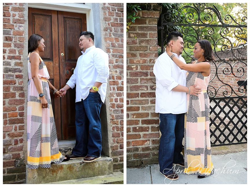 Downtown Charleston Engagement Photography Session