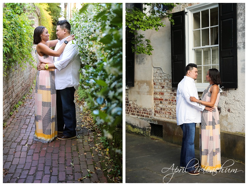 Downtown Charleston Engagement Photography Session