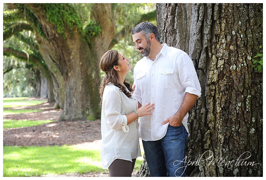 Boone Hall Plantation Engagement Session near Charleston, SC