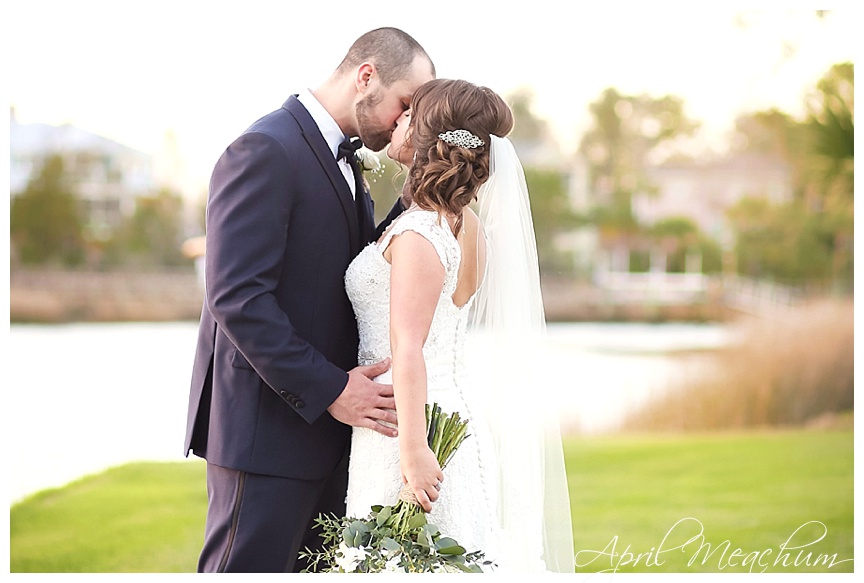 Bride and Groom photos at Dunes West Wedding in Charleston