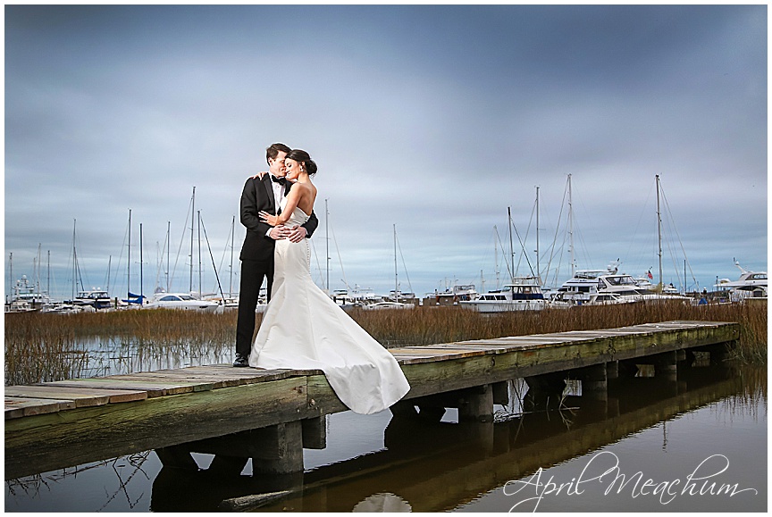 Bride and Groom portraits at St. Lukes and Historic Rice Mill