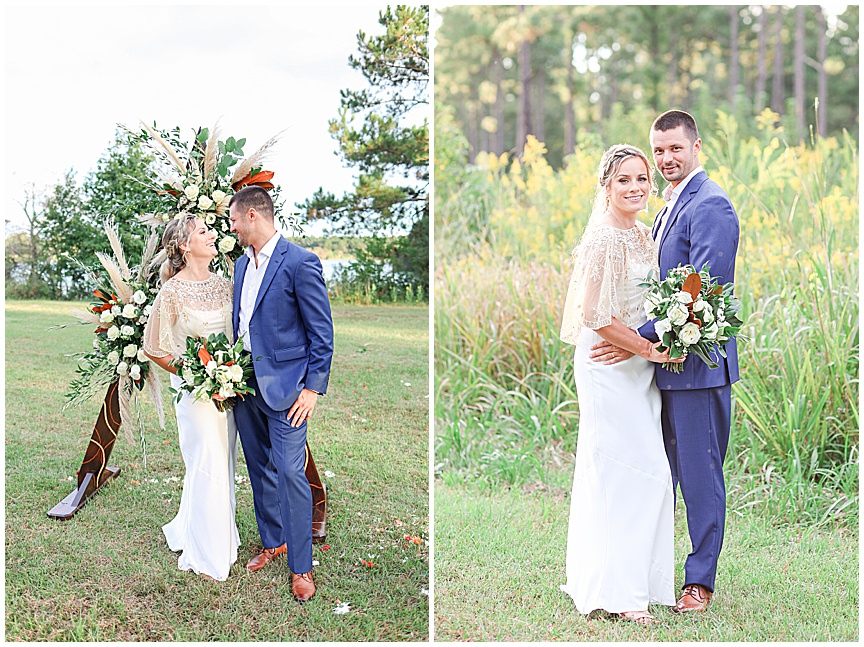 Isle of Palms Wedding Photography Beach Photos of Bride and Groom