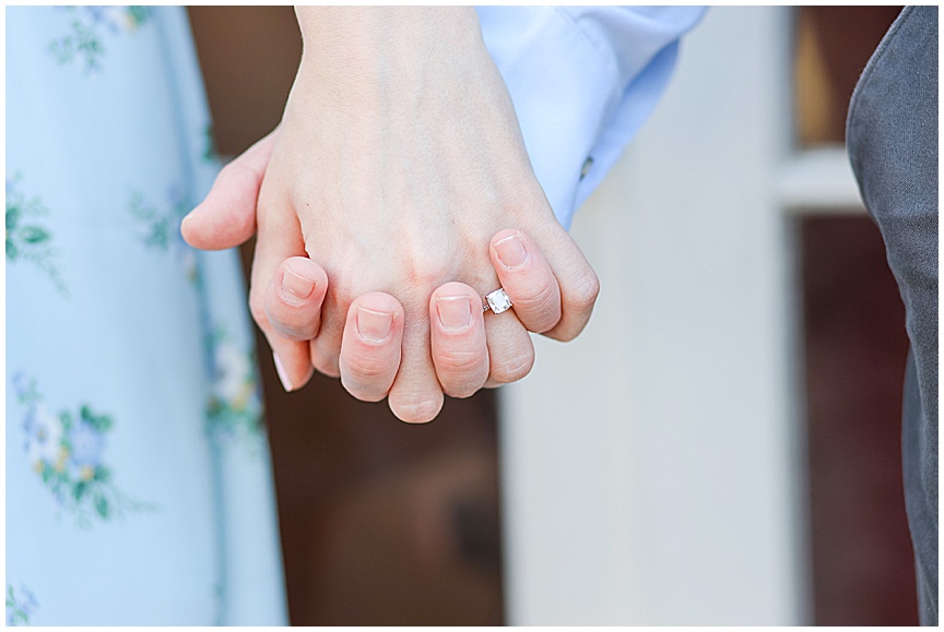 Boone Hall Plantation Engagement Session with Charleston Wedding Photographer April Meachum 