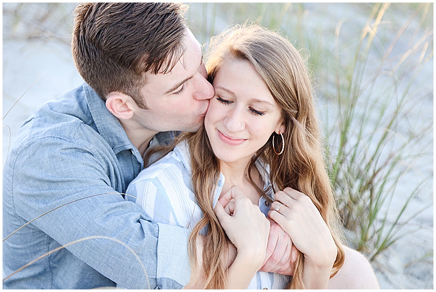 Folly Beach Engagement Session with Charleston Wedding Photographer April Meachum 