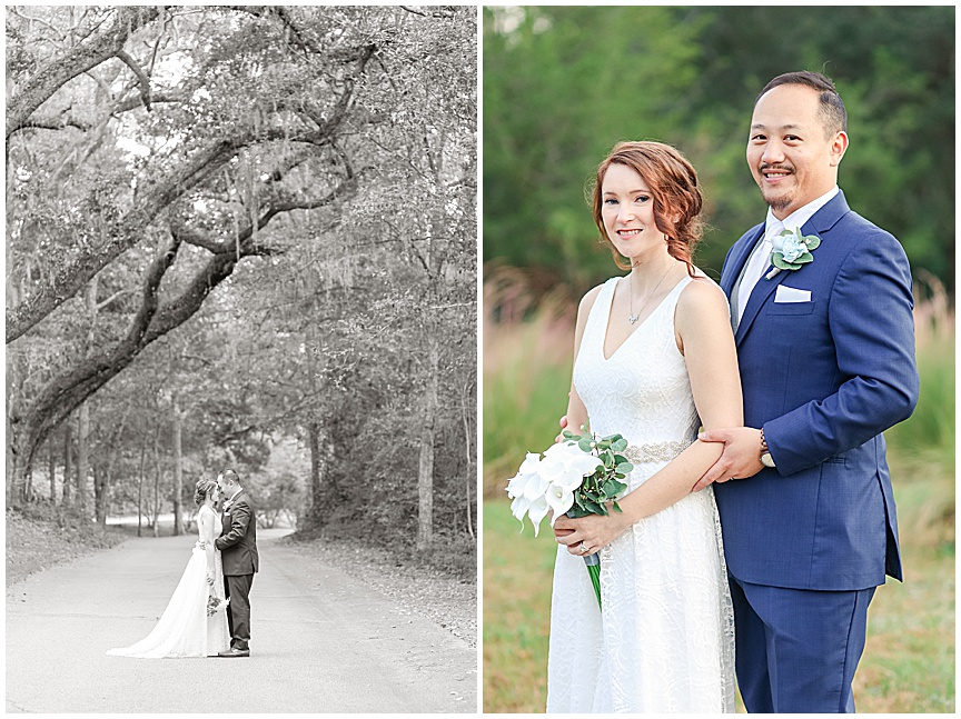 Founders Hall Charleston Wedding Photography for bride and groom photos  