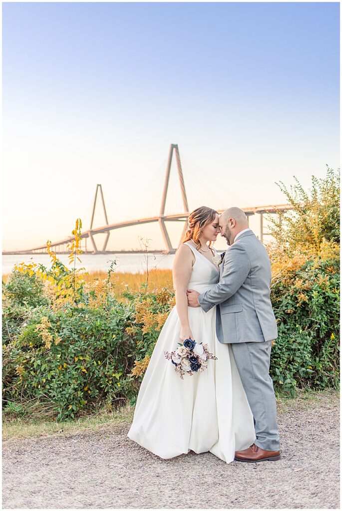 Charleston Wedding Photographer April and Jared Meachum at Harbsorside East