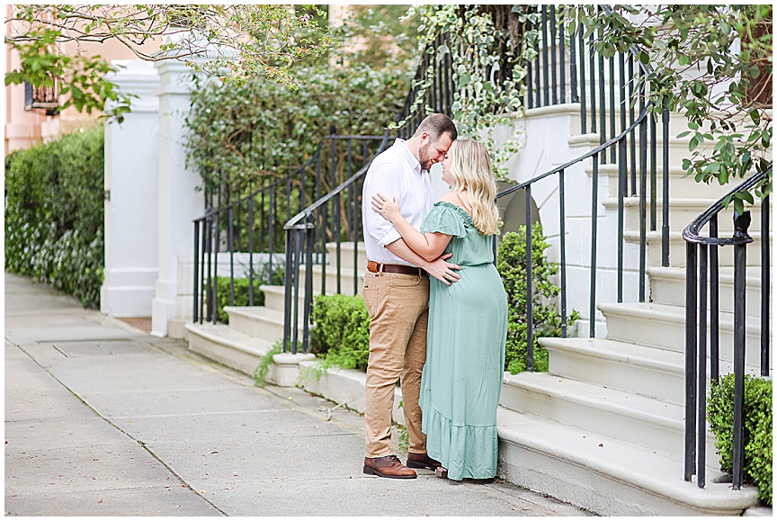 Charleston, SC Engagement Session Downtown by April Meachum Photography