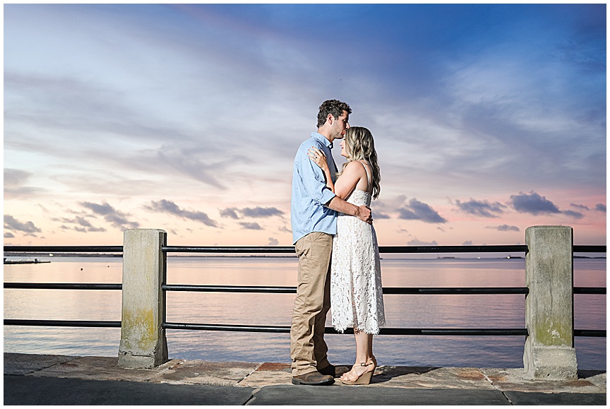 Downtown Charleston Sunrise Engagement Photo Session Ideas by Wedding Photographer April Meachum_0702.jpg