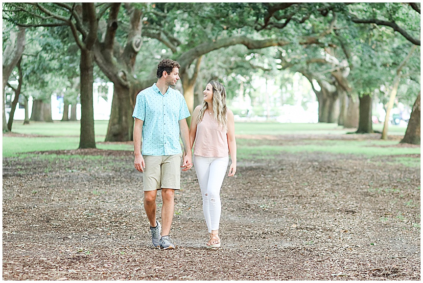 Downtown Charleston Sunrise Engagement Photo Session Ideas by Wedding Photographer April Meachum_0704.jpg