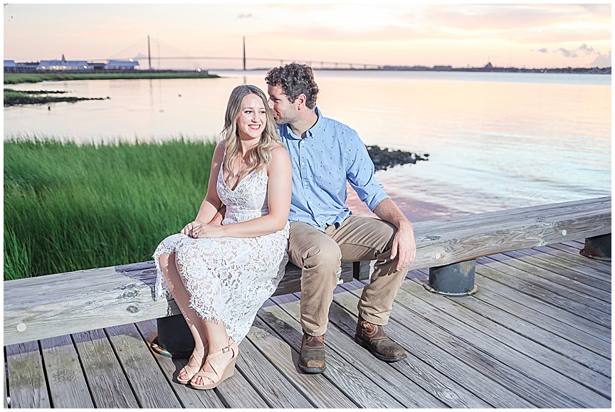 Downtown Charleston Sunrise Engagement Photo Session Ideas by Wedding Photographer April Meachum_0705.jpg