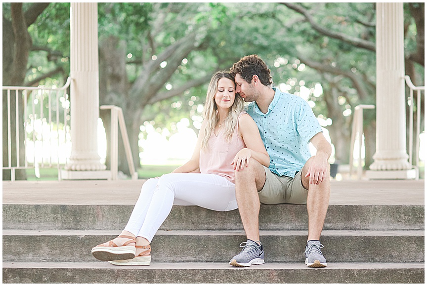 Downtown Charleston Sunrise Engagement Photo Session Ideas by Wedding Photographer April Meachum_0708.jpg