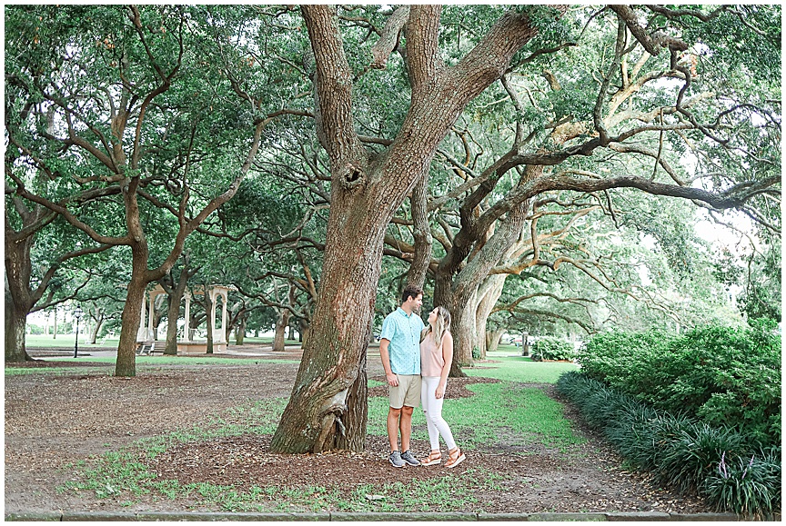 Downtown Charleston Sunrise Engagement Photo Session Ideas by Wedding Photographer April Meachum_0713.jpg