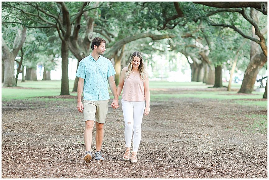 Downtown Charleston Sunrise Engagement Photo Session Ideas by Wedding Photographer April Meachum_0716.jpg