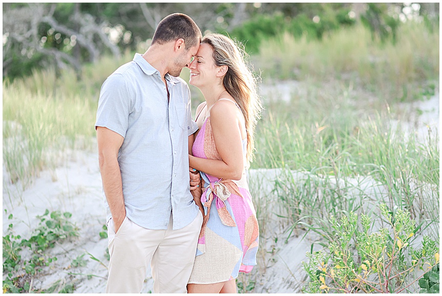 Folly Beach Sunset Engagement Photo Session Ideas by Charleston Wedding Photographer April Meachum_0728.jpg