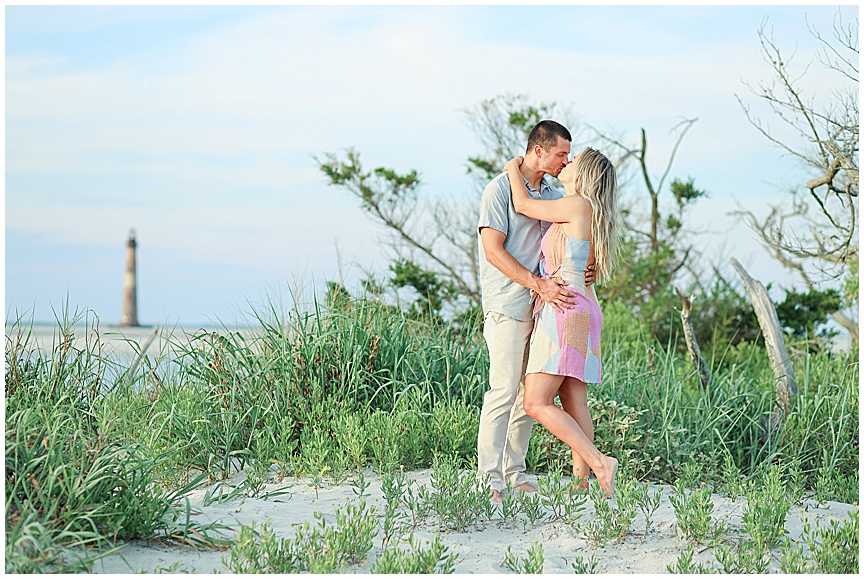 Folly Beach Sunset Engagement Photo Session Ideas by Charleston Wedding Photographer April Meachum_0730.jpg