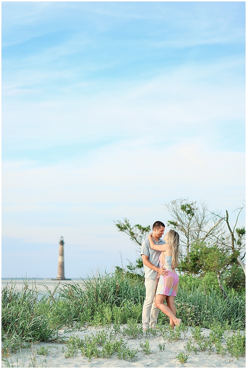 Folly Beach Sunset Engagement Photo Session Ideas by Charleston Wedding Photographer April Meachum_0738.jpg