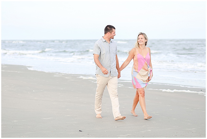 Folly Beach Sunset Engagement Photo Session Ideas by Charleston Wedding Photographer April Meachum_0744.jpg