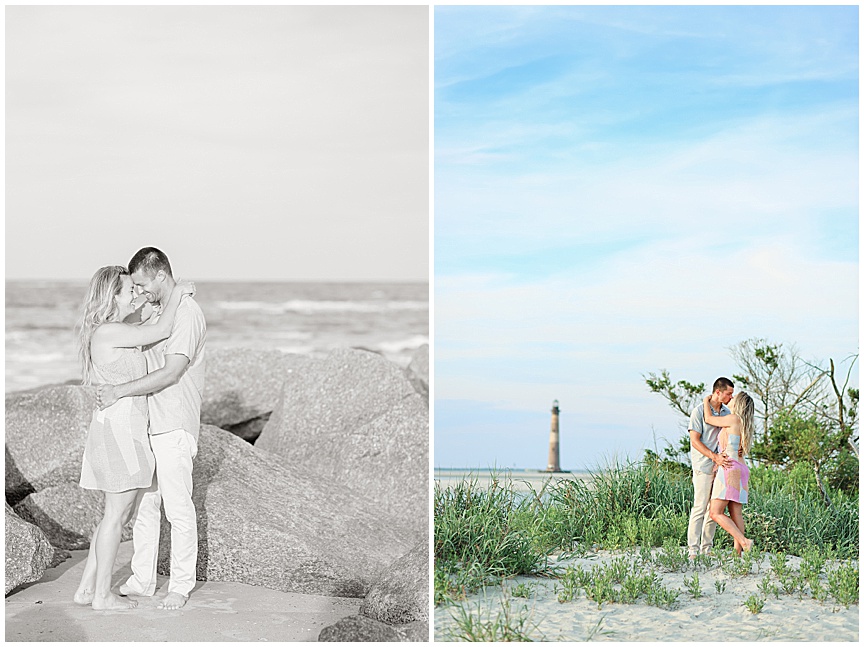 Folly Beach Sunset Engagement Photo Session Ideas by Charleston Wedding Photographer April Meachum_0747.jpg