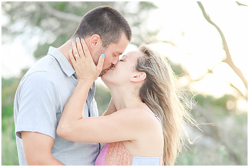 Folly Beach Sunset Engagement Photo Session Ideas by Charleston Wedding Photographer April Meachum_0751.jpg