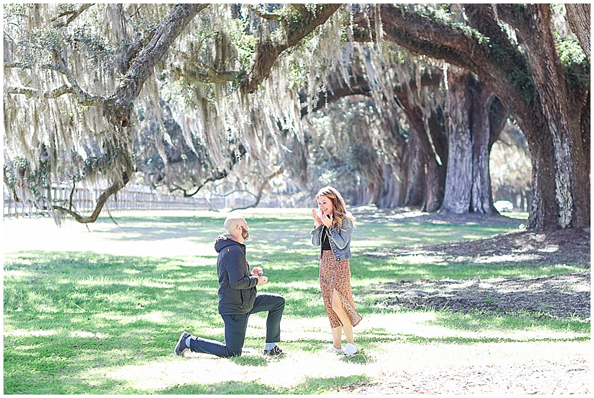 Boone Hall Plantation Proposal and Engagement Session in Charleston by April Meachum Photography_1113.jpg