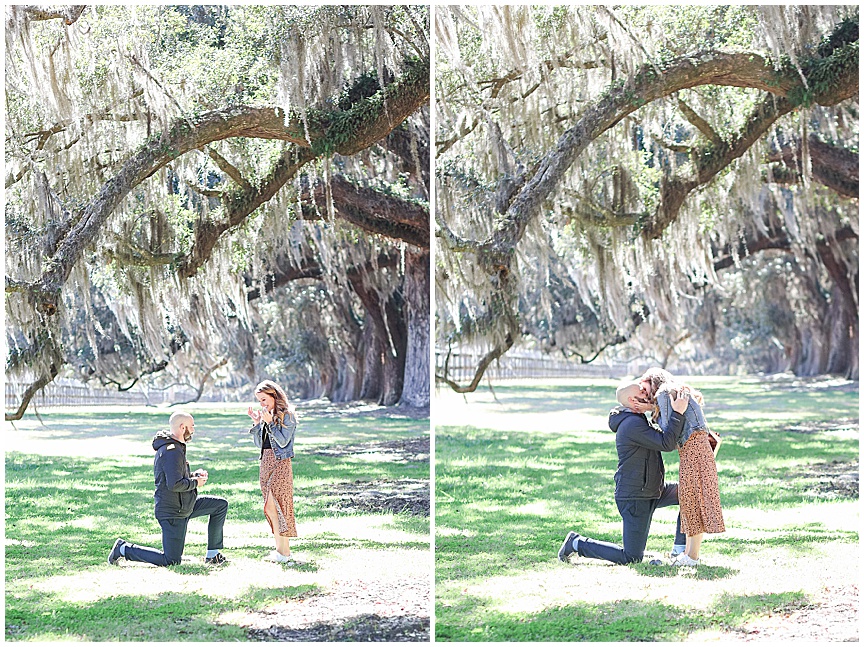 Boone Hall Plantation Proposal and Engagement Session in Charleston by April Meachum Photography_1115.jpg