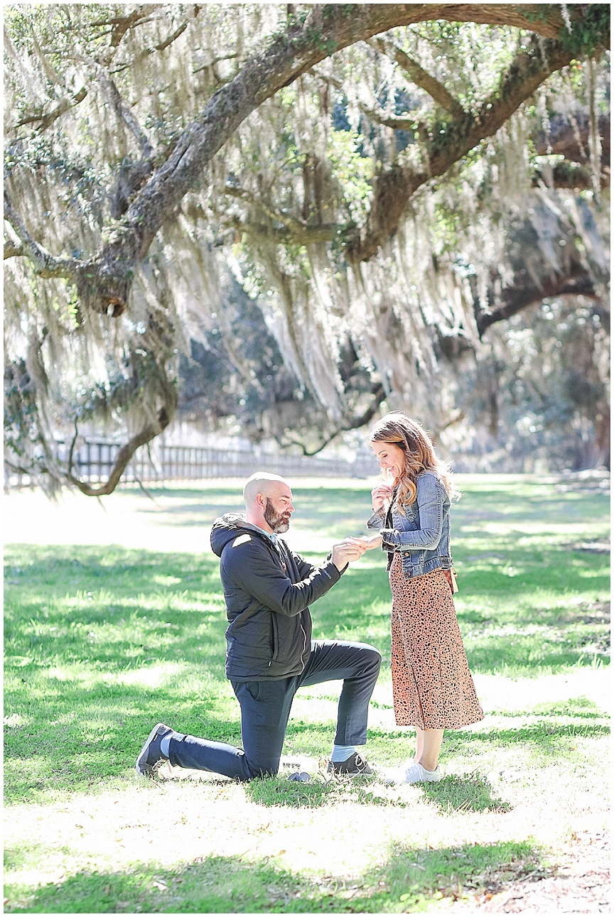 Boone Hall Plantation Proposal and Engagement Session in Charleston by April Meachum Photography_1119.jpg