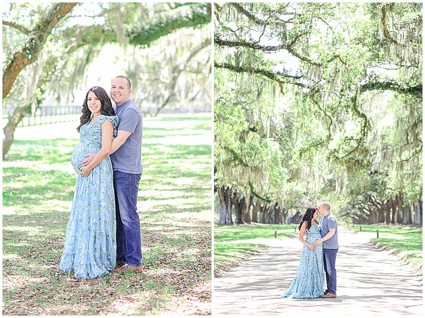 Boone Hall Plantation Maternity Session by Charleston Wedding Photographers April and Jared Meachum_1277.jpg