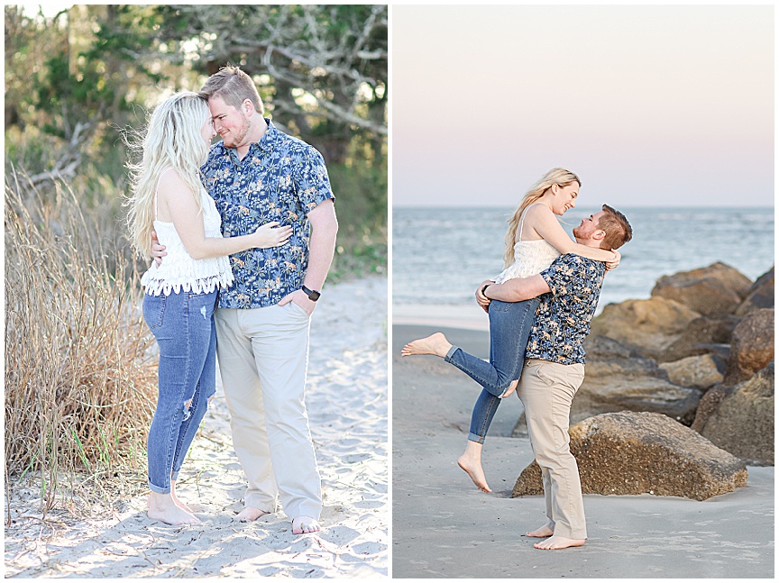 Folly Beach Engagement Session by Charleston Wedding Photographers April and Jared Meachum_1226.jpg