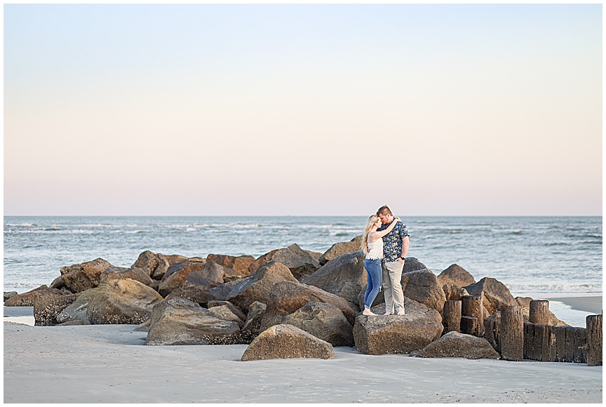 Folly Beach Engagement Session by Charleston Wedding Photographers April and Jared Meachum_1237.jpg