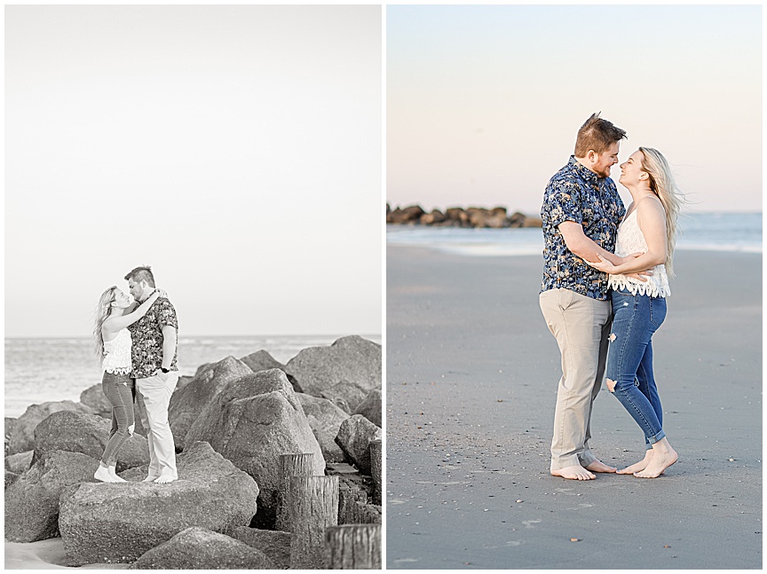 Folly Beach Engagement Session by Charleston Wedding Photographers April and Jared Meachum_1255.jpg