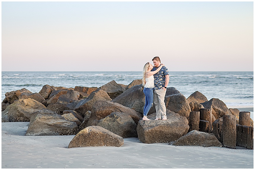 Folly Beach Engagement Session by Charleston Wedding Photographers April and Jared Meachum_1262.jpg